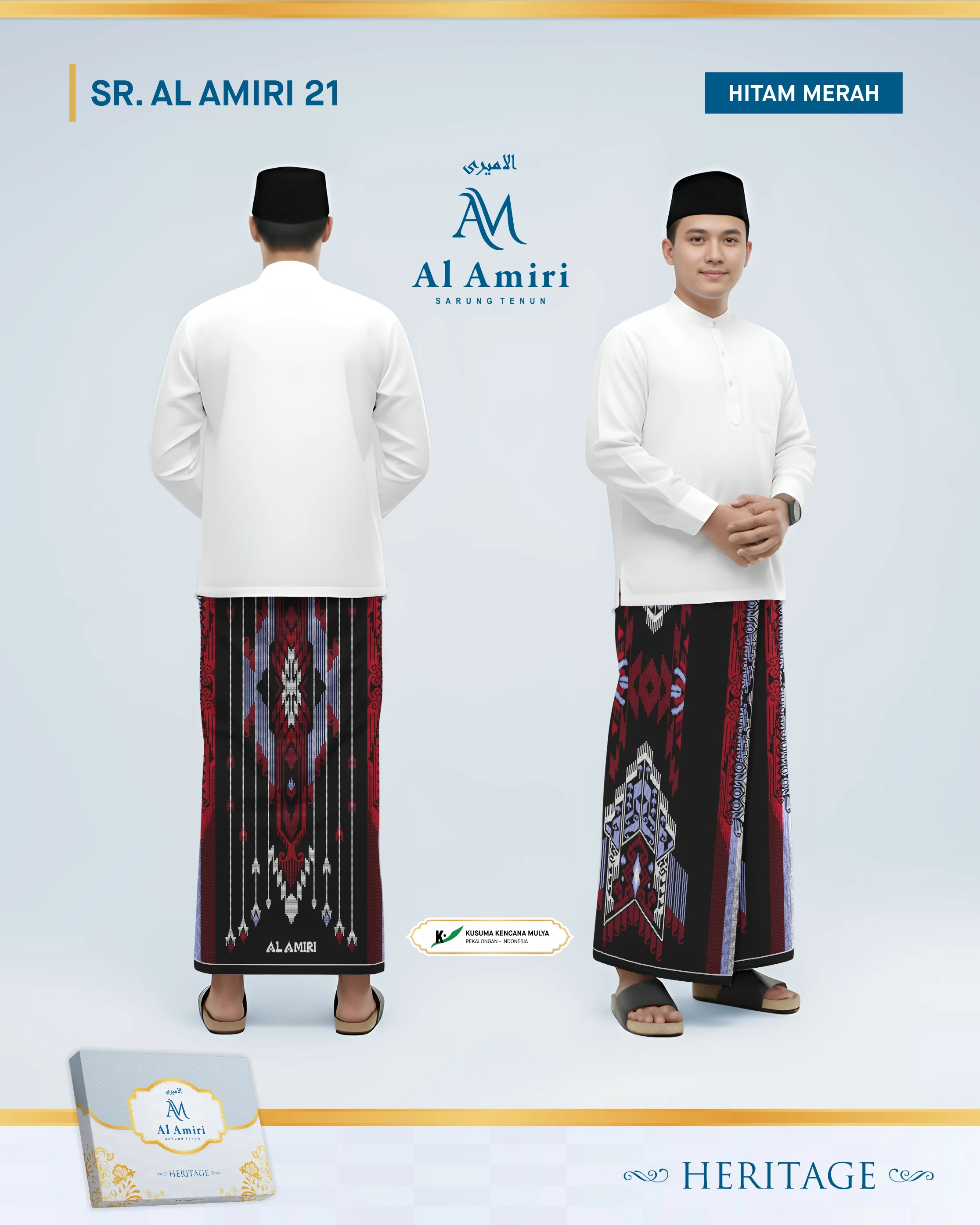 Sarung Al Amiri 21 - Heritage